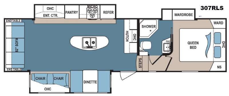 2016 Dutchmen Denali 307RLS - Used Fifth Wheel For Sale by RV Dynasty in Bunker Hill, Indiana features Slideout