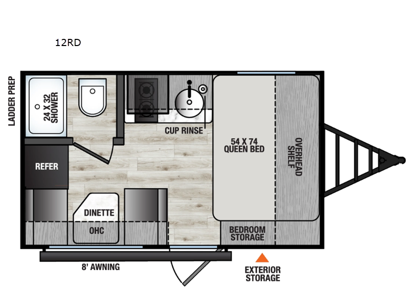 2027 Forest River Viking 3K Series 12RD - New Travel Trailer For Sale by RV Dynasty in Bunker Hill, Indiana