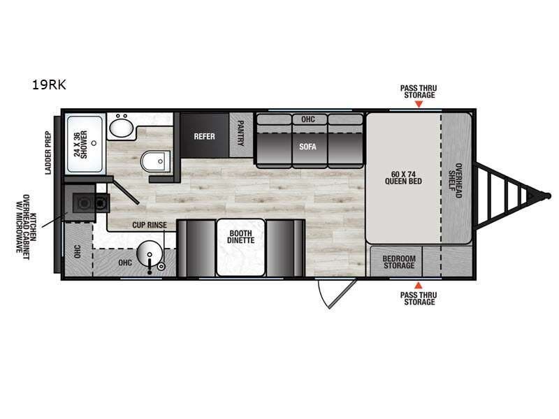 2027 Forest River Viking 4K Series 19RK - New Travel Trailer For Sale by RV Dynasty in Bunker Hill, Indiana