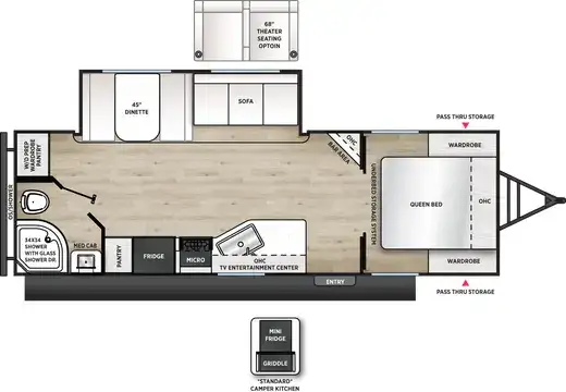 2027 Forest River Viking 25RBS - New Travel Trailer For Sale by RV Dynasty in Bunker Hill, Indiana