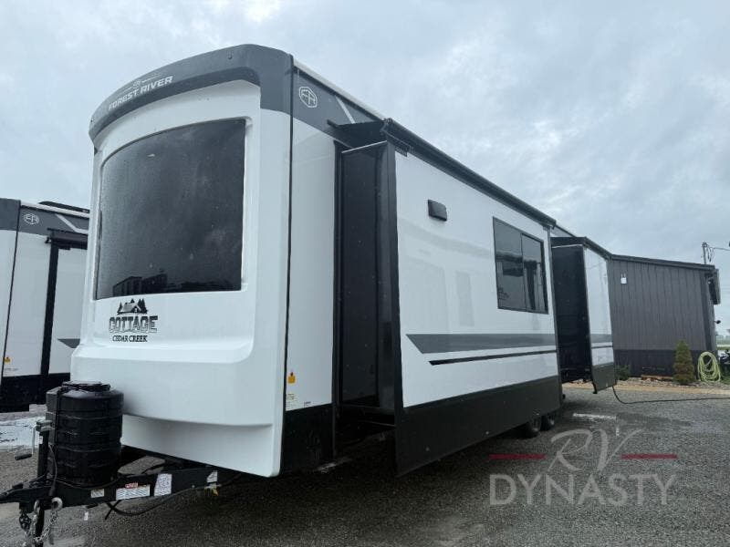 2026 Cedar Creek Cottage 40CMK by Forest River from RV Dynasty in Bunker Hill, Indiana