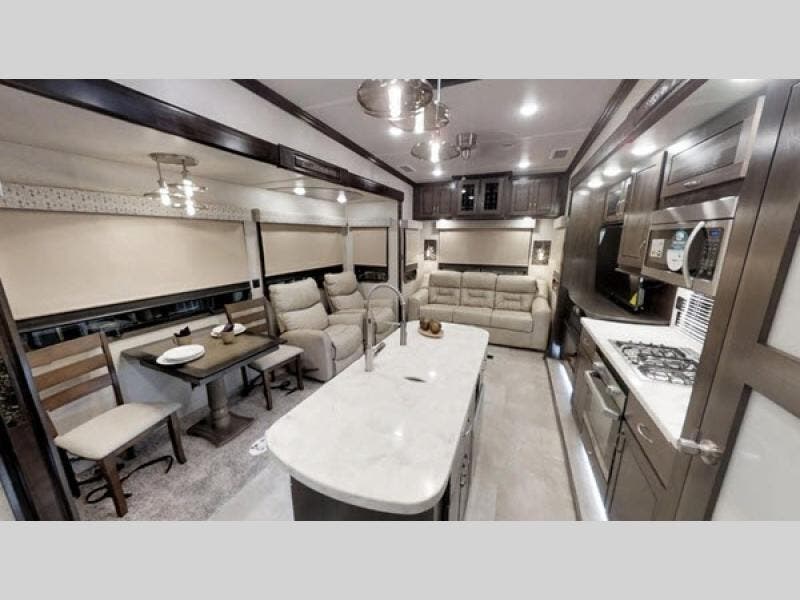 Used 2019 Forest River Cedar Creek Hathaway Edition 36CK2 available in Bunker Hill, Indiana