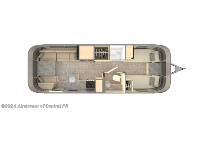 2024 Airstream Flying Cloud 27FBT - New Travel Trailer For Sale by Ansley RV in Duncansville, Pennsylvania