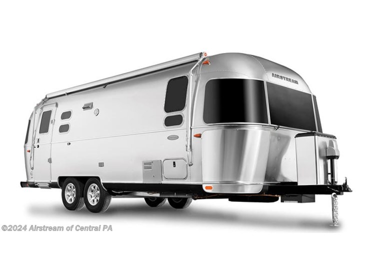 Stock Image for 2024 Airstream 27FB (options and colors may vary)