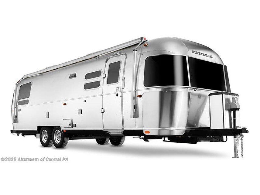 Stock Image for 2025 Airstream 27FB (options and colors may vary)