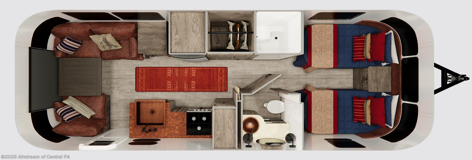 2026 Airstream Stetson 6666 - New Travel Trailer For Sale by Airstream of Central PA in Duncansville, Pennsylvania