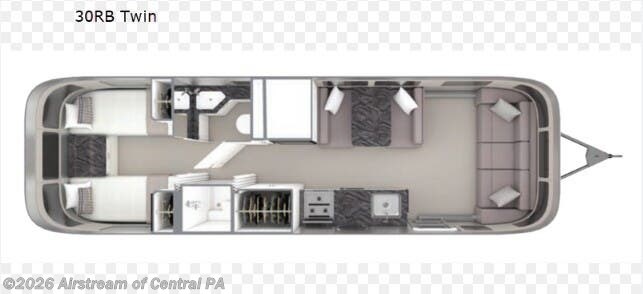 2024 Airstream Classic 30RBT - Used Travel Trailer For Sale by Airstream of Central PA in Duncansville, Pennsylvania features Toilet, Batteries, Stabilizer Jacks, Screen Door, Oven