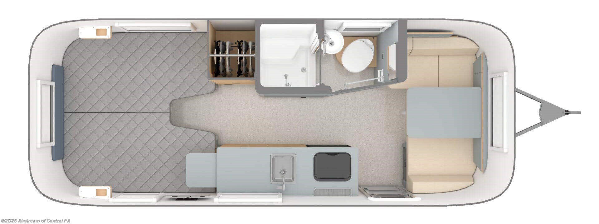 2026 Airstream World Traveler 22RB - New Travel Trailer For Sale by Airstream of Central PA in Duncansville, Pennsylvania