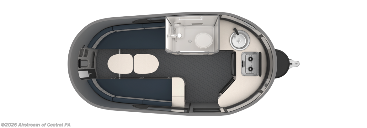 Floorplan of 2026 Airstream Basecamp X 16X