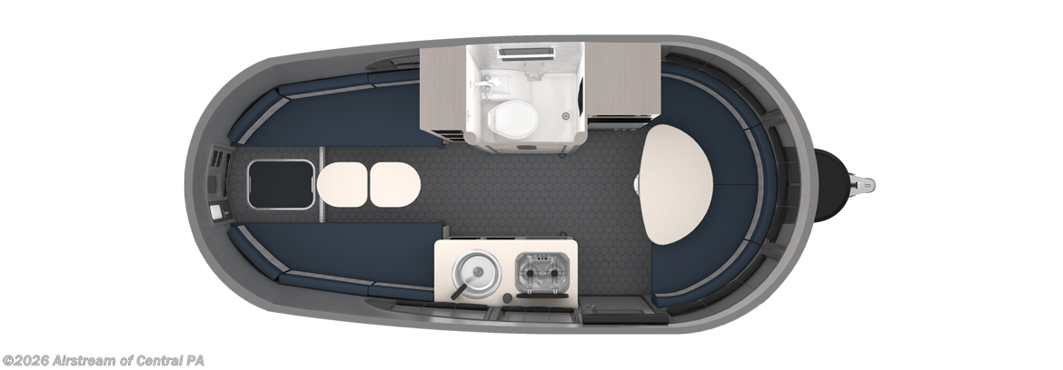 Floorplan of 2027 Airstream Basecamp X 20X