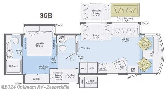 2014 Winnebago Vista 35B - Used Class A For Sale by Optimum RV in Zephyrhills, Florida features Slideout