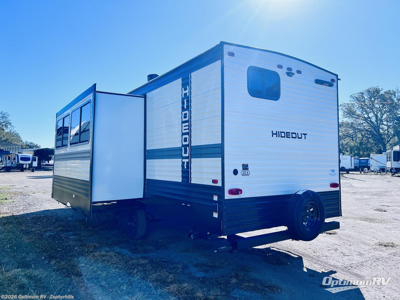 2025 Keystone Hideout Sport Double Axle 261BH - New Travel Trailer For Sale by Optimum RV - Zephyrhills in Zephyrhills, Florida features Slideout