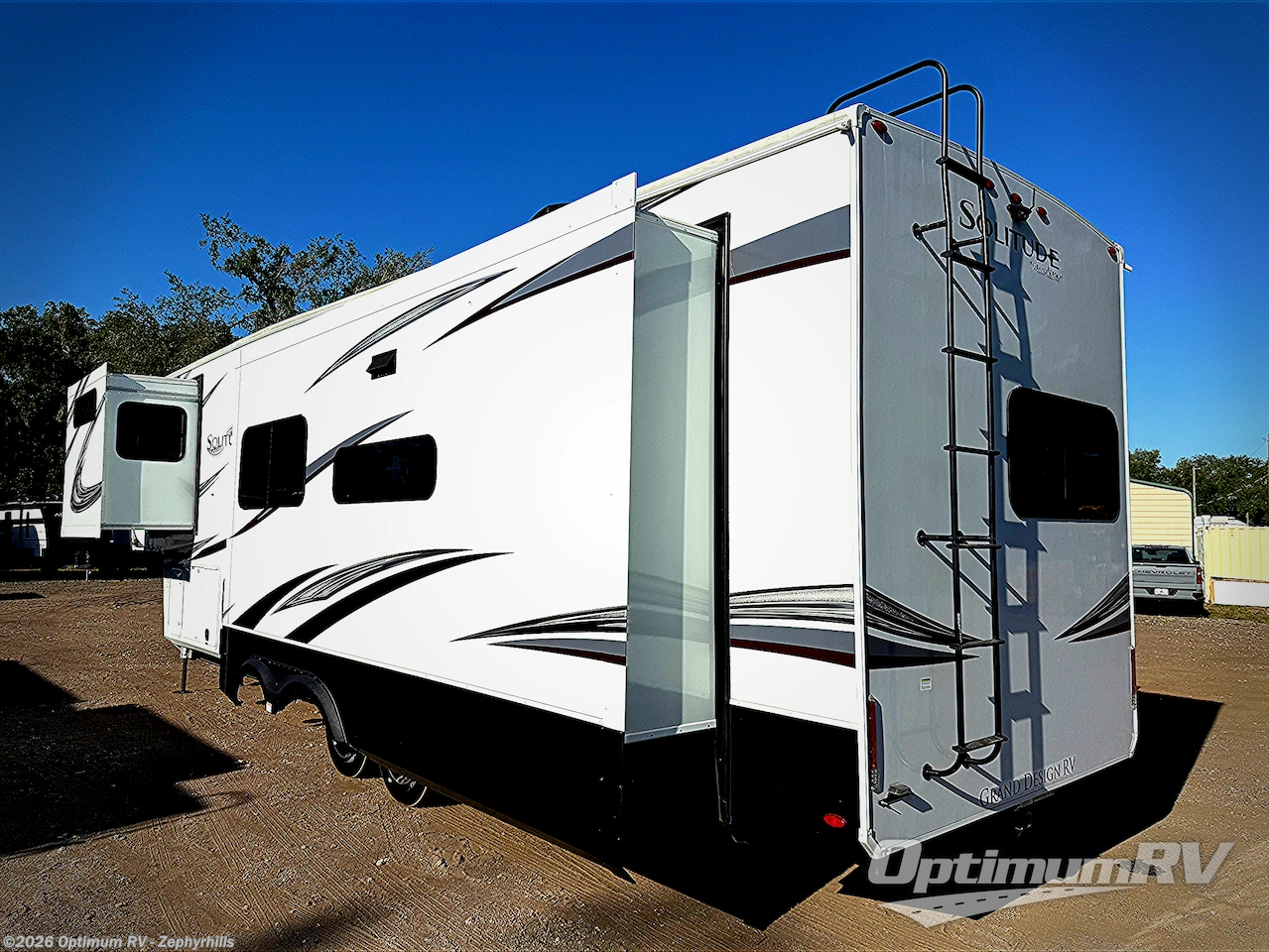 2021 Grand Design Solitude 345GK-R - Used Fifth Wheel For Sale by Optimum RV - Zephyrhills in Zephyrhills, Florida features Awning, Slideout