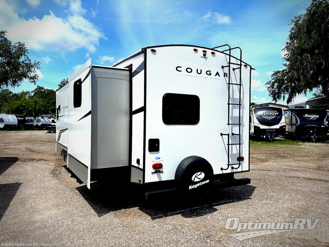 2024 Keystone Cougar Half-Ton 34TSB - Used Travel Trailer For Sale by Optimum RV - Zephyrhills in Zephyrhills, Florida features Awning, Slideout