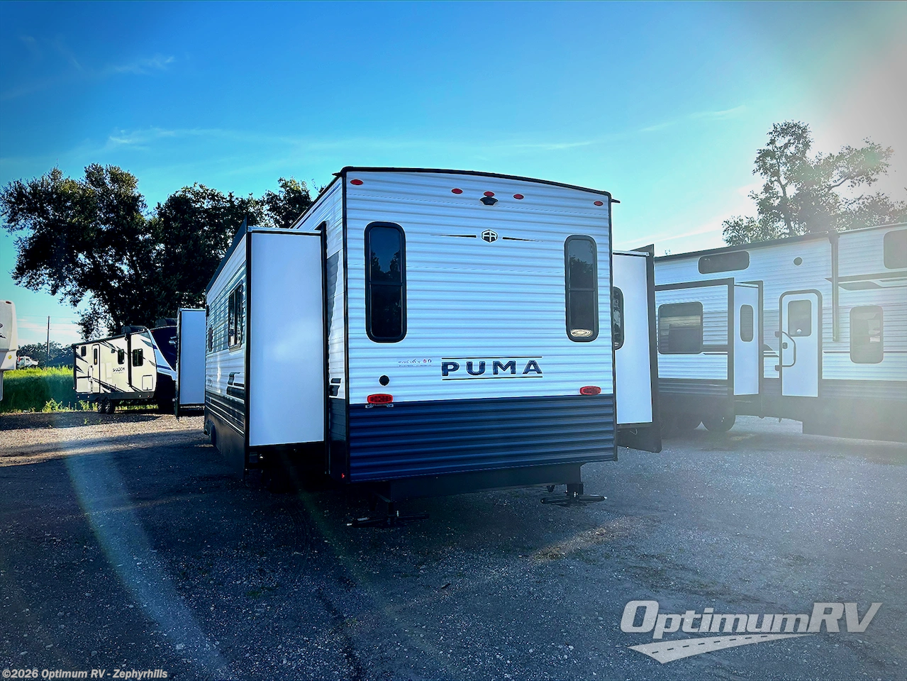 2026 Forest River Puma Vista 38DEN - New Destination Trailer For Sale by Optimum RV - Zephyrhills in Zephyrhills, Florida features Awning, Slideout