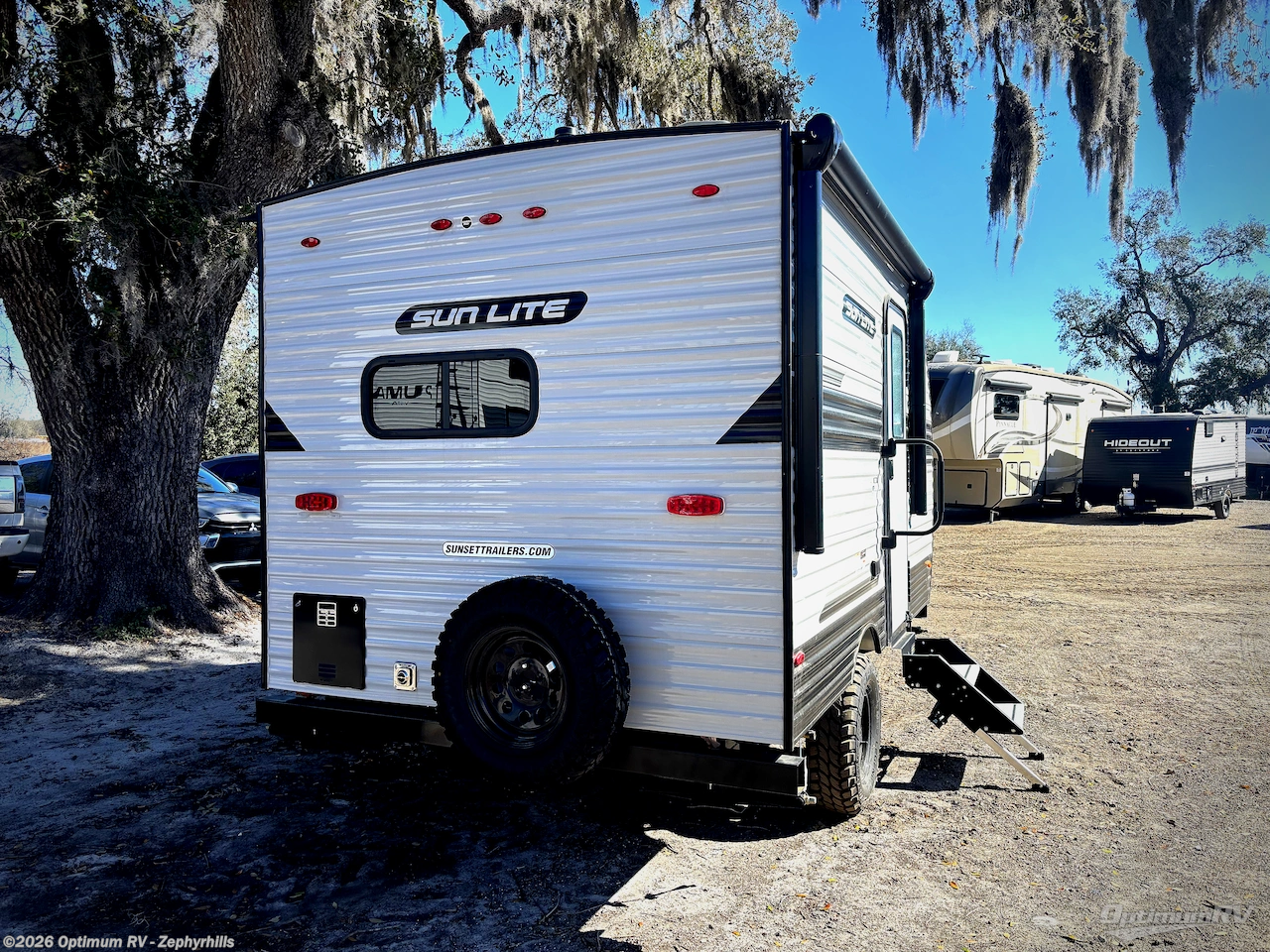 2026 Sunset Park RV Sun Lite LTD 13MJ - New Travel Trailer For Sale by Optimum RV - Zephyrhills in Zephyrhills, Florida features Awning