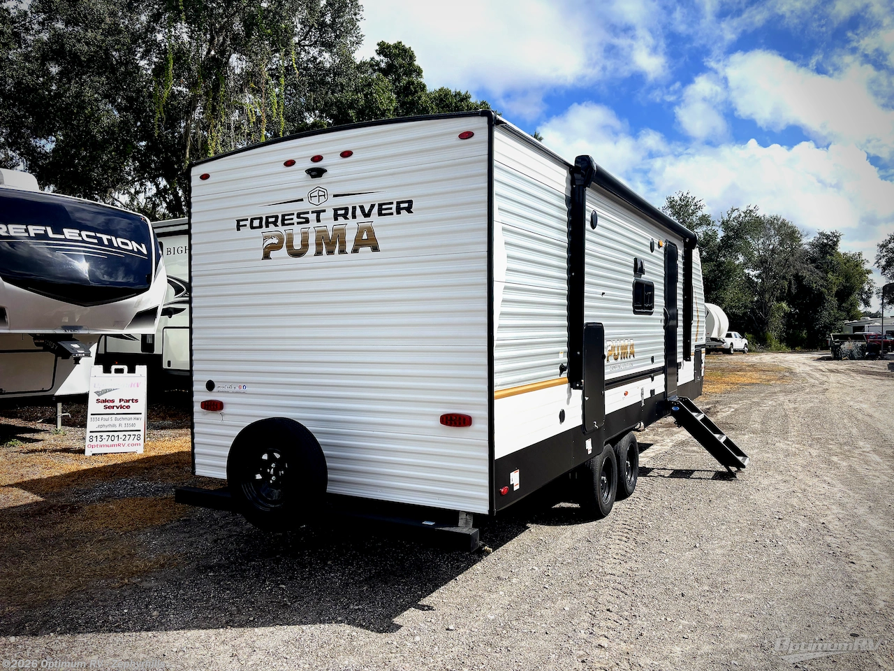 2026 Forest River Puma Camping Edition 250RBCE - New Travel Trailer For Sale by Optimum RV - Zephyrhills in Zephyrhills, Florida features Awning, Slideout