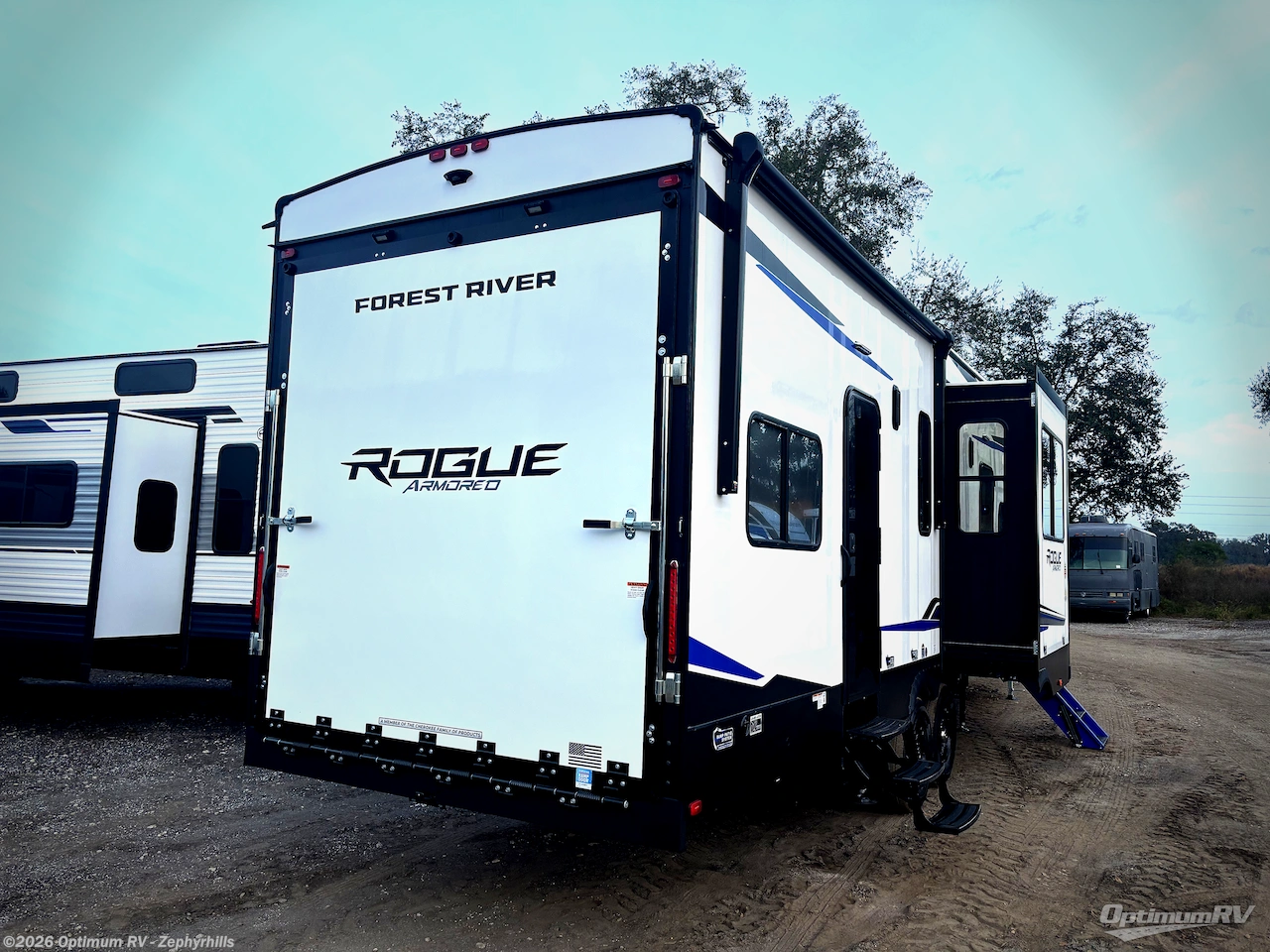 2026 Forest River Vengeance Rogue Armored 341GS11 - New Fifth Wheel For Sale by Optimum RV - Zephyrhills in Zephyrhills, Florida features Slideout, Awning