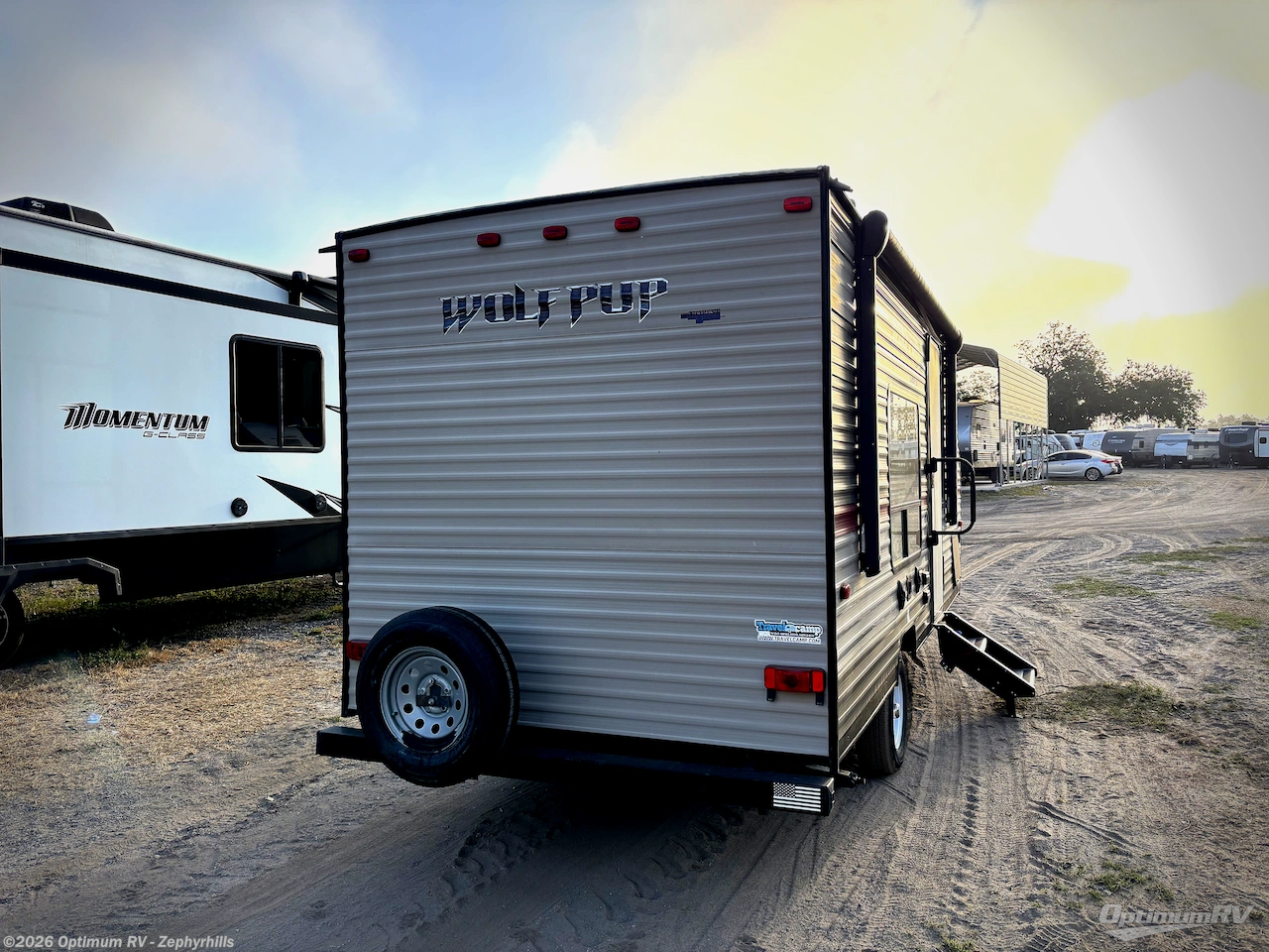 2019 Forest River Cherokee Wolf Pup 16FQ - Used Travel Trailer For Sale by Optimum RV - Zephyrhills in Zephyrhills, Florida features Awning