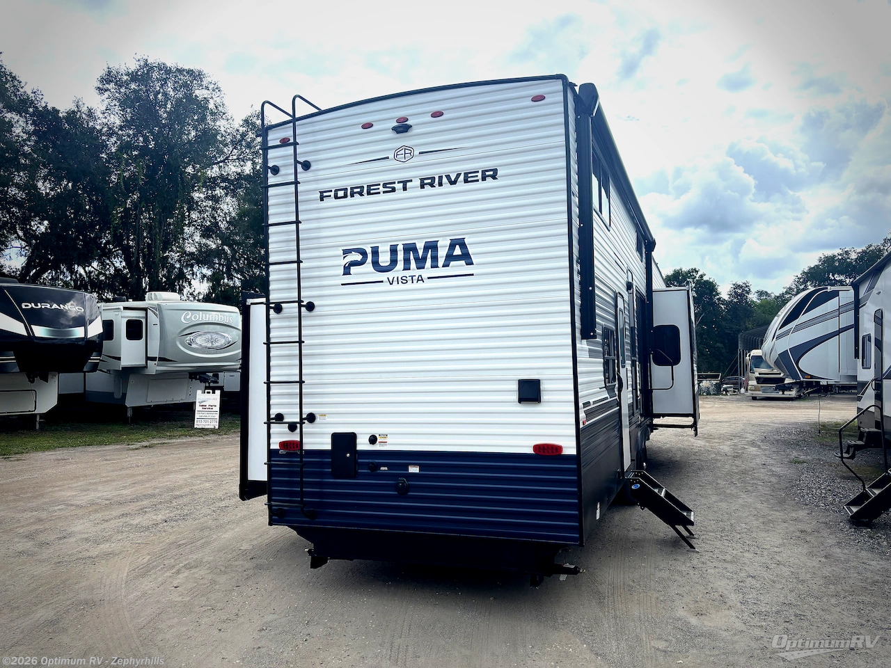 2027 Forest River Puma Vista 403LFT - New Destination Trailer For Sale by Optimum RV - Zephyrhills in Zephyrhills, Florida features Awning, Slideout