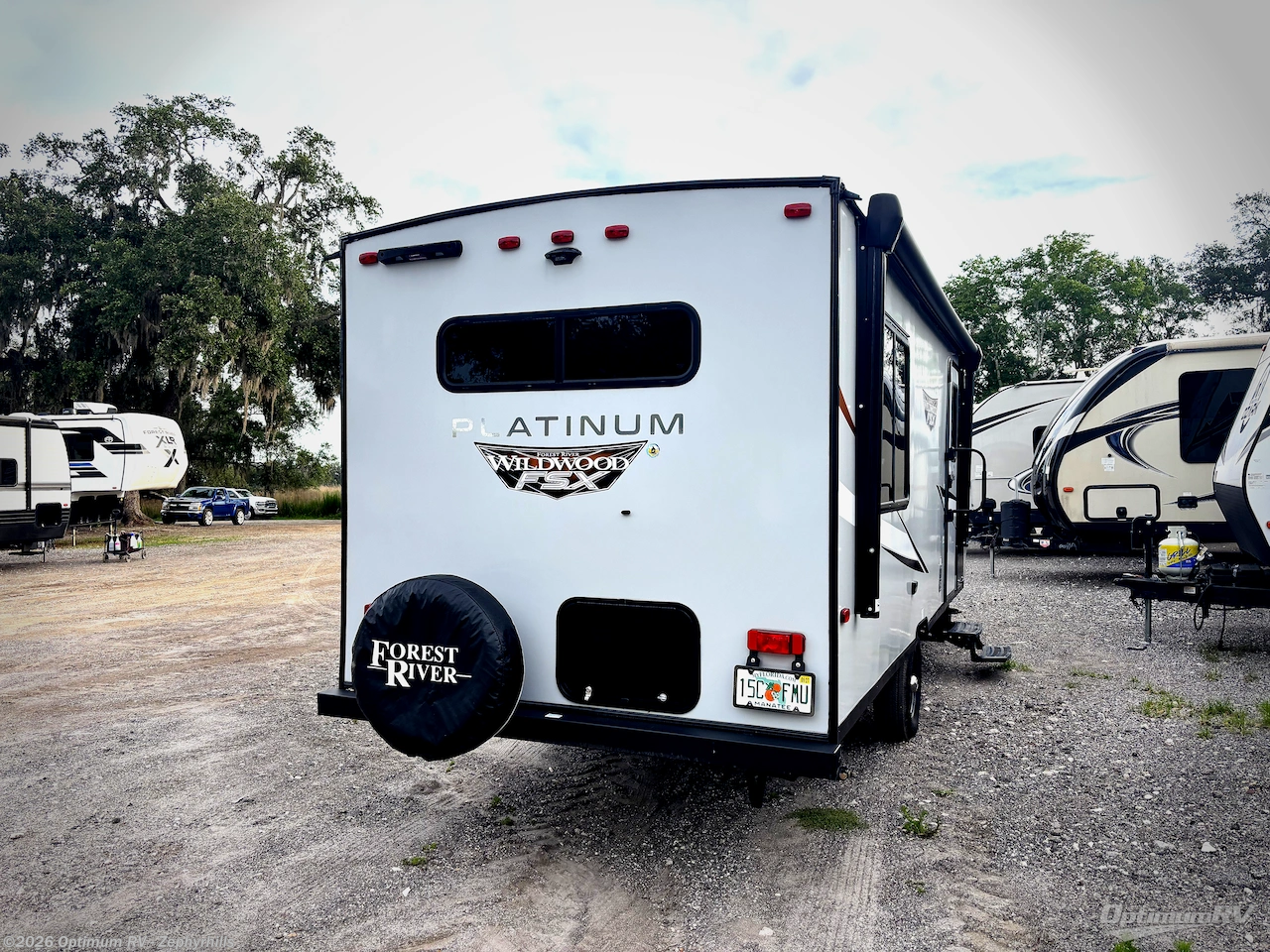 2023 Forest River Wildwood FSX 161QK - Used Travel Trailer For Sale by Optimum RV - Zephyrhills in Zephyrhills, Florida features Awning