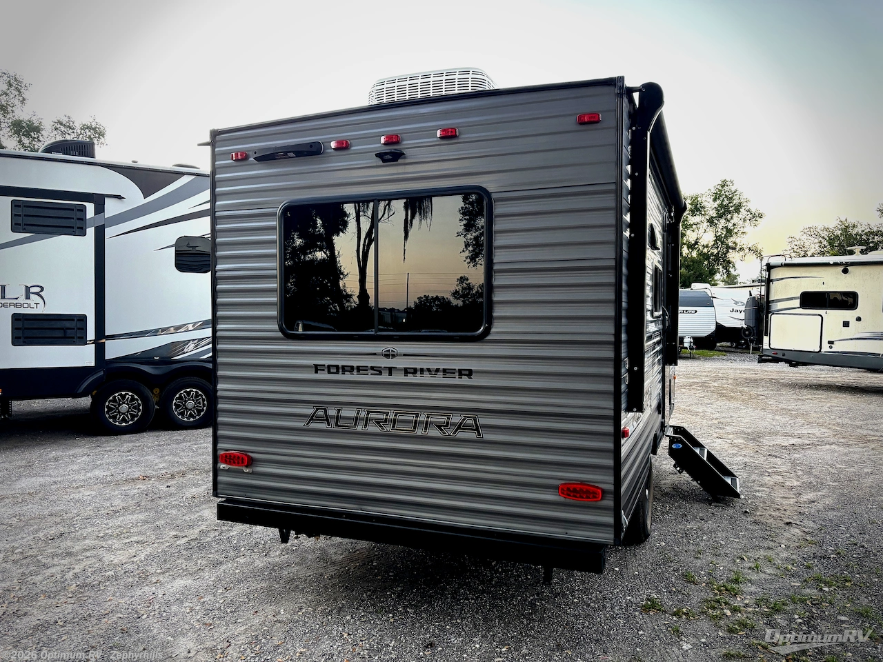 2025 Forest River Aurora Light 15RDX - Used Travel Trailer For Sale by Optimum RV - Zephyrhills in Zephyrhills, Florida features Awning