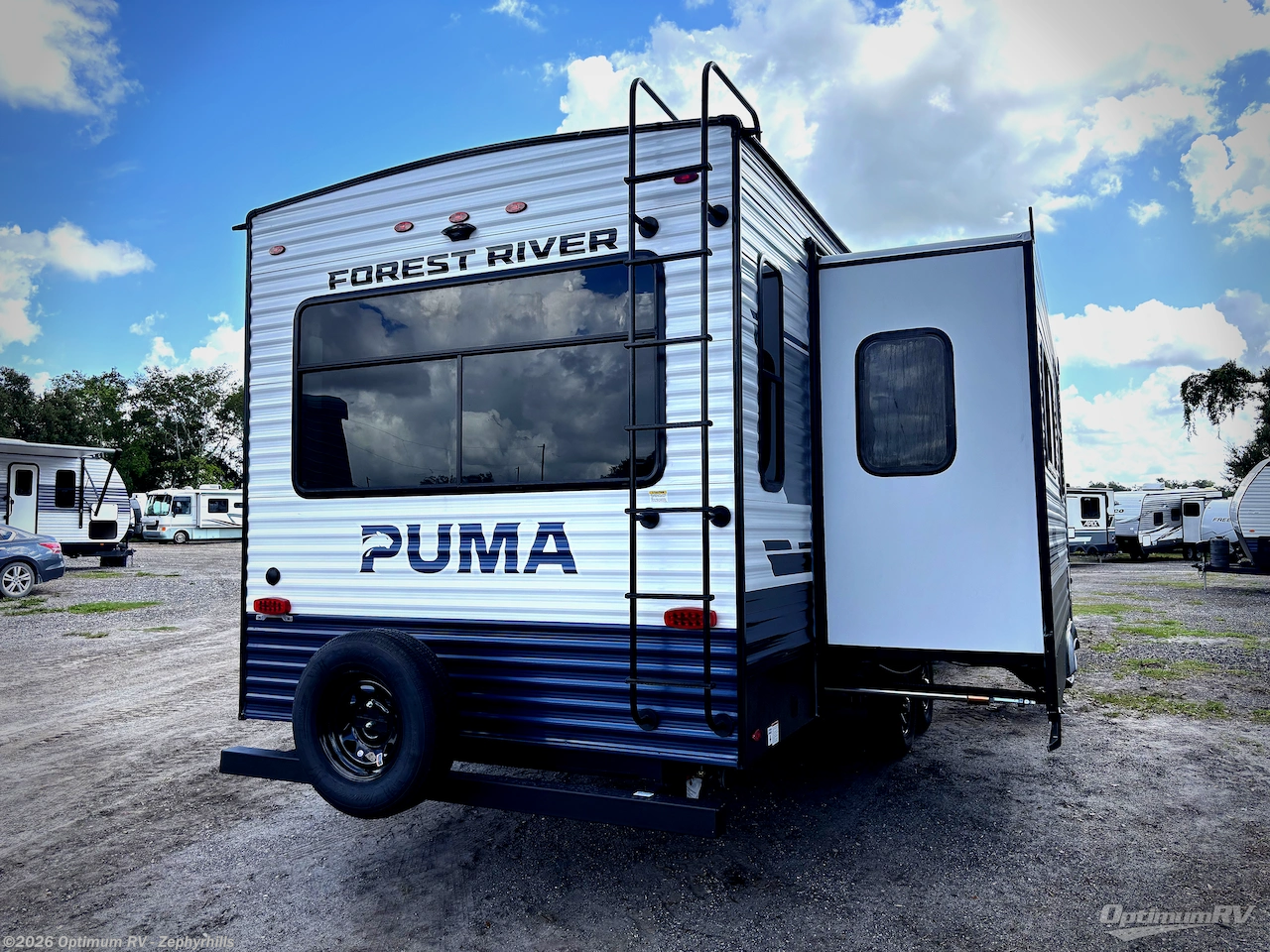 2027 Forest River Puma 31RLQS - New Travel Trailer For Sale by Optimum RV - Zephyrhills in Zephyrhills, Florida features Slideout, Awning