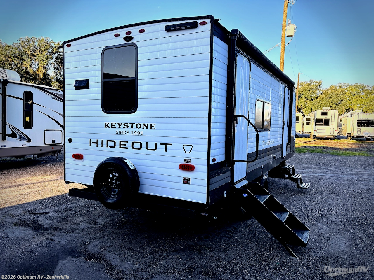 2027 Keystone Hideout 212RKS - New Travel Trailer For Sale by Optimum RV - Zephyrhills in Zephyrhills, Florida features Awning, Slideout