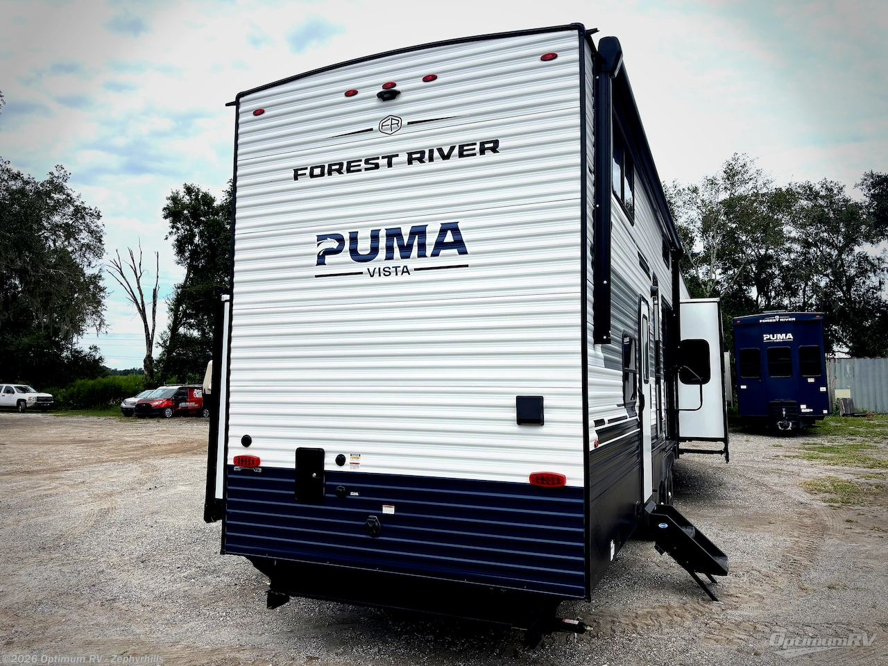 2027 Forest River Puma Vista 403LFT - New Destination Trailer For Sale by Optimum RV - Zephyrhills in Zephyrhills, Florida features Awning, Slideout