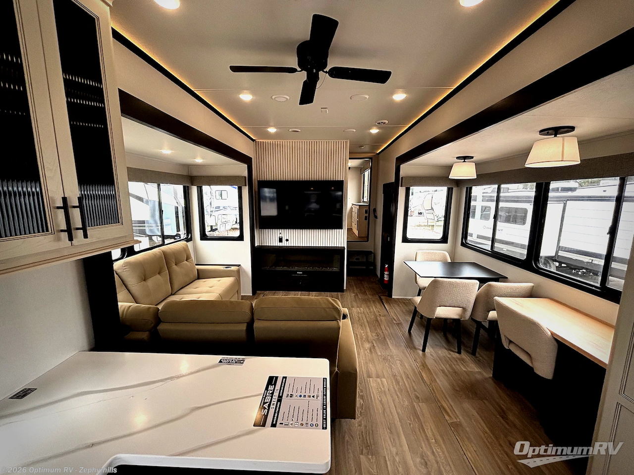 2027 Forest River Sabre 36EST - New Fifth Wheel For Sale by Optimum RV - Zephyrhills in Zephyrhills, Florida features Slideout, Awning