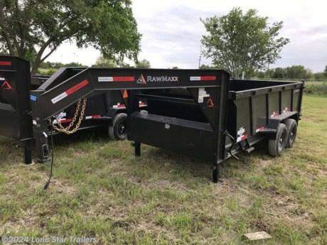 14k Gooseneck Dump Trailer&lt;br&gt;&lt;br&gt;(2) 7k Dexter Spring Axles w/ Electric Brakes&lt;br&gt;Gooseneck 2 5/16&quot; Adjustable Ball&lt;br&gt;(2) 10k Drop Leg Jacks&lt;br&gt;(4) ST235/80R16&quot; Radial Tires w/Black Wheels&lt;br&gt;8&quot; 13 lb. I Beam Frame &amp;amp; Tongue&lt;br&gt;3&quot; Channel Crossmembers&lt;br&gt;7G Smooth Plate Floor - 10G 3ft High Sides w/Reinforced Rails&lt;br&gt;3-1 Spreader Gate&lt;br&gt;6&#39; Slide In Ramps&lt;br&gt;(4) Bed D-Rings&lt;br&gt;Heavy Duty Diamond Mesh Pull Tarp &lt;br&gt;PH620 Hoist Kit KTI Electric Pump Setup w/Control&lt;br&gt;Full Width Tool Box&lt;br&gt;LED DOT Approved Lights&lt;br&gt;3 Stage Powder Coat&lt;br&gt;&lt;br&gt;3 Year Frame &amp;amp; 1 Year Component Warranty&lt;br&gt;&lt;br&gt;The Advertised Prices DO NOT Include: *Licensing* &amp;amp; Tax&lt;br&gt;&lt;br&gt;We have over 200 trailers to choose from. Come in and see us at:&lt;br&gt;6610 N I-35 Lacy Lakeview, TX 76705 (Exit 342B)&lt;br&gt;&lt;br&gt;Not in the great state of Texas? No Problem! We offer local and nation wide delivery.&lt;br&gt;&lt;br&gt;Store Hours:&lt;br&gt;MON–FRI: 8:00 AM - 5:00 PM&lt;br&gt;SATURDAY: 9:00 AM - 2:00 PM&lt;br&gt;SUNDAY: Closed&lt;br&gt;&lt;br&gt;Remember we handle all your Trailer Sales &amp;amp; Trailer Part Needs!!! &lt;br&gt;Let us help you with servicing your trailer too! &lt;br&gt;It is our pleasure to serve our community of Waco Texas and all of Central Texas! http://www.lonestartrailers.com/--xInventoryDetail?id=9760032