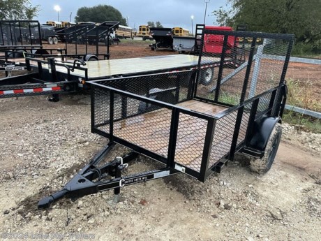 Landscape Utility 3k&lt;br&gt;&lt;br&gt;(1) 3,500 lb Dexter Idler Axle&lt;br&gt;2&amp;#8221; Low Profile Ram 7000 lb Coupler - Safety Chains&lt;br&gt;Setback Ram Pipe Mount 2k Swivel Jack&lt;br&gt;3&amp;#8221; Channel Tongue&lt;br&gt;205/75R15 6 ply Radial Tires - Wheels 15&amp;#8221; 5 on 5&lt;br&gt;Smooth Teardrop Radial 9&amp;#8221; x 72&amp;#8221; Fenders w/Smooth Backs&lt;br&gt;3&amp;#8221; x 2&amp;#8221; x 3/16&amp;#8221; Angle Frame&lt;br&gt;3&amp;#8221; x 2&amp;#8221; x 3/16&amp;#8221; Angle Crossmembers &lt;br&gt;24&quot; Expanded Metal Sides&lt;br&gt;2&amp;#8221; Treated Pine Flooring &lt;br&gt;4&amp;#8217; Spring Loaded Ramp Gate&lt;br&gt;LED Lights&lt;br&gt;4-Way Plug-In&lt;br&gt;&lt;br&gt;2 Year Warranty&lt;br&gt;&lt;br&gt;The Advertised Prices DO NOT Include: *Licensing* &amp;amp; Tax&lt;br&gt;&lt;br&gt;We have over 200 trailers to choose from. Come in and see us at:&lt;br&gt;6610 N I-35 Lacy Lakeview, TX 76705 (Exit 342B)&lt;br&gt;&lt;br&gt;Not in the great state of Texas? No Problem! We offer local and nation wide delivery.&lt;br&gt;&lt;br&gt;Store Hours:&lt;br&gt;MON–FRI: 8:00 AM - 5:00 PM&lt;br&gt;SATURDAY: 9:00 AM - 2:00 PM&lt;br&gt;SUNDAY: Closed&lt;br&gt;&lt;br&gt;Remember we handle all your Trailer Sales &amp;amp; Trailer Part Needs!!! &lt;br&gt;Let us help you with servicing your trailer too! &lt;br&gt;It is our pleasure to serve our community of Waco Texas and all of Central Texas! http://www.lonestartrailers.com/--xInventoryDetail?id=11059108