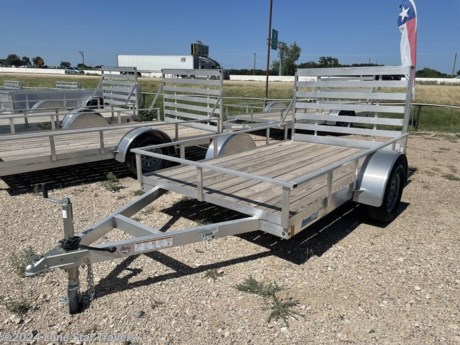 All-Aluminum Construction&lt;br&gt;24&quot; O/C Floor Crossmembers&lt;br&gt;2&quot;x5&quot; Subframe Tubing&lt;br&gt;2&quot; Straight Pull Coupler&lt;br&gt;(2) 7800# Safety Chains&lt;br&gt;4&quot; Drop Leaf Spring Axle&lt;br&gt;Welded Aluminum Fenders&lt;br&gt;Decking: 2&quot;x8&quot; Heat Treated Planking&lt;br&gt;Integrated Aluminum Rear Ramp&lt;br&gt;1500# Wheel Jack&lt;br&gt;Fixed 1&quot;x2&quot; Aluminum Rail Kit&lt;br&gt;Recessed LED Marker Lights&lt;br&gt;Limited 4 Year WarrantyThe Advertised Prices DO NOT Include: *Licensing* &amp;amp; Tax&lt;br&gt;&lt;br&gt;We have over 200 trailers to choose from. Come in and see us at:&lt;br&gt;6610 N I-35 Lacy Lakeview, TX 76705 (Exit 342B)&lt;br&gt;&lt;br&gt;Not in the great state of Texas? No Problem! We offer local and nation wide delivery.&lt;br&gt;&lt;br&gt;Store Hours:&lt;br&gt;MON–FRI: 8:00 AM - 5:00 PM&lt;br&gt;SATURDAY: 9:00 AM - 2:00 PM&lt;br&gt;SUNDAY: Closed&lt;br&gt;&lt;br&gt;Remember we handle all your Trailer Sales &amp;amp; Trailer Part Needs!!! &lt;br&gt;Let us help you with servicing your trailer too! &lt;br&gt;It is our pleasure to serve our community of Waco Texas and all of Central Texas! http://www.lonestartrailers.com/--xInventoryDetail?id=12556542