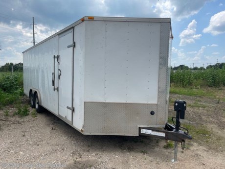 2014 Lark 8.5&#39;x24&#39;, 2-5200 lbs axles, new 12 ply tires, AC/ Heat, front cabinets, 4 d-rings, e-track on side walls, electric tongue jack, side door, ramp door, 30 amp breaker, 110v/12v convertor, 12v deep cycle battery &lt;br&gt;&lt;br&gt;The Advertised Prices DO NOT Include: *Licensing* &amp;amp; Tax&lt;br&gt;&lt;br&gt;We have over 200 trailers to choose from. Come in and see us at:&lt;br&gt;6610 N I-35 Lacy Lakeview, TX 76705 (Exit 342B)&lt;br&gt;&lt;br&gt;Not in the great state of Texas? No Problem! We offer local and nation wide delivery.&lt;br&gt;&lt;br&gt;Store Hours:&lt;br&gt;MON–FRI: 8:00 AM - 5:00 PM&lt;br&gt;SATURDAY: 9:00 AM - 2:00 PM&lt;br&gt;SUNDAY: Closed&lt;br&gt;&lt;br&gt;Remember we handle all your Trailer Sales &amp;amp; Trailer Part Needs!!!&lt;br&gt;Let us help you with servicing your trailer too!&lt;br&gt;It is our pleasure to serve our community of Waco Texas and all of Central Texas! http://www.lonestartrailers.com/--xInventoryDetail?id=13936993