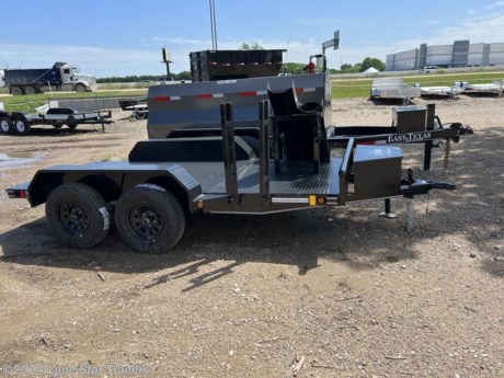 Tandem Axles Welding 7k&lt;br&gt;Standard Features&lt;br&gt;&lt;br&gt;4,495 LB G.V.W.R.&lt;br&gt;2-3,500 LB DEXTER EZ LUBE IDLER AXLES&lt;br&gt;DOUBLE EYE SPRING SUSPENSION&lt;br&gt;15&quot; SILVER MOD 5 HOLE WHEELS&lt;br&gt;ST205/75/R15 6 PLY RADIAL TIRES&lt;br&gt;4&quot; 4.5 LB CHANNEL FRAME&lt;br&gt;4&quot; 4.5 LB CHANNEL WRAPPED TONGUE&lt;br&gt;2&quot; BULLDOG STYLE RAM COUPLER&lt;br&gt;2&quot; X 3&quot; X 3/16&quot; ANGLE IRON ON 16&quot; CENTERS&lt;br&gt;2-3/8&quot; PIPE FRONT TOP RAIL&lt;br&gt;2K PIPE MOUNT FLIP JACK&lt;br&gt;DOUBLE BROKE DIAMOND PLATE FENDERS&lt;br&gt;DIAMOND PLATE 11 GA. STEEL FLOOR&lt;br&gt;FRONT TONGUE MOUNT TOOLBOX&lt;br&gt;CYLINDER HOLDERS (HOLDS 2 TANKS)&lt;br&gt;2 LEAD RACKS (REMOVABLE ON LAYDOWN BOTTLES - WELD-ON ON STANDUP BOTTLES)&lt;br&gt;STAKE POCKETS&lt;br&gt;7 WAY RV PLUG-IN&lt;br&gt;FLUSH MOUNT LED LIGHTS&lt;br&gt;1 COAT OF PRIMER AND 2 COATS OF POLYURETHANE PAINT (PAINTED UNDERNEATH)&lt;br&gt;BLACK COLOR&lt;br&gt;&lt;br&gt;3 Year Structural, 1 Year Comprehensive&lt;br&gt;&lt;br&gt;The Advertised Prices DO NOT Include: *Licensing* &amp;amp; Tax&lt;br&gt;&lt;br&gt;We have over 200 trailers to choose from. Come in and see us at:&lt;br&gt;6610 N I-35 Lacy Lakeview, TX 76705 (Exit 342B)&lt;br&gt;&lt;br&gt;Not in the great state of Texas? No Problem! We offer local and nation wide delivery.&lt;br&gt;&lt;br&gt;Store Hours:&lt;br&gt;MON–FRI: 8:00 AM - 5:00 PM&lt;br&gt;SATURDAY: 9:00 AM - 2:00 PM&lt;br&gt;SUNDAY: Closed&lt;br&gt;&lt;br&gt;Remember we handle all your Trailer Sales &amp;amp; Trailer Part Needs!!!&lt;br&gt;Let us help you with servicing your trailer too!&lt;br&gt;It is our pleasure to serve our community of Waco Texas and all of Central Texas! http://www.lonestartrailers.com/--xInventoryDetail?id=13728482