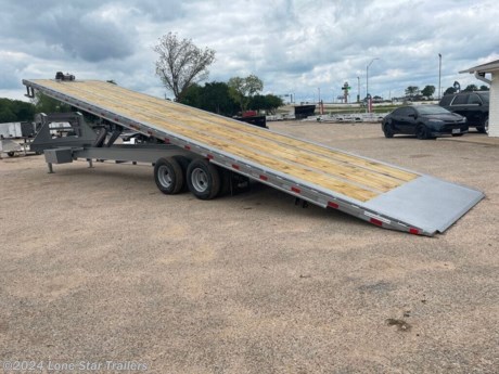 ready for container hauling&lt;br&gt; &lt;br&gt; 102&quot;x40&#39; Gooseneck Tilt Deck Equipment Trailer&lt;br&gt;12,000 lbs Warriorwinch, 40&#39; of sliding ratchet track with 5 ratchets, 6&quot; flat strap on both sides for containers to slide on&lt;br&gt;12&quot; 19 lbs I-Beam Frame and Neck &lt;br&gt;2 5/16 Adjustable Round Gooseneck Coupler &lt;br&gt;3&quot; I-Beam Crossmembers on 16&quot; Centers &lt;br&gt;6&quot; Channel Outer Frame &lt;br&gt;10k Electric Tandem Dual Axles &lt;br&gt;2-12k Spring Loaded Dual Jacks &lt;br&gt;Full Tilt Deck with Knife Edge &lt;br&gt;ST235/80r16 LRE Radial 10 Ply Tires &lt;br&gt;Torque Tube &lt;br&gt;Frame Bridge &lt;br&gt;Low Profile&lt;br&gt;The Advertised Prices DO NOT Include: *Licensing* &amp;amp; Tax&lt;br&gt;&lt;br&gt;We have over 200 trailers to choose from. Come in and see us at:&lt;br&gt;6610 N I-35 Lacy Lakeview, TX 76705 (Exit 342B)&lt;br&gt;&lt;br&gt;Not in the great state of Texas? No Problem! We offer local and nationwide delivery.&lt;br&gt;&lt;br&gt;Store Hours:&lt;br&gt;MON–FRI: 8:00 AM - 5:00 PM&lt;br&gt;SATURDAY: 9:00 AM - 2:00 PM&lt;br&gt;SUNDAY: Closed&lt;br&gt;&lt;br&gt;Remember we handle all your Trailer Sales &amp;amp; Trailer Part Needs!!! &lt;br&gt;Let us help you with servicing your trailer too! &lt;br&gt;It is our pleasure to serve our community of Waco and all of Central Texas! http://www.lonestartrailers.com/--xInventoryDetail?id=13696770