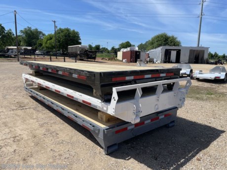 RDX Roll Off Flat Bed&lt;br&gt;White - Stock#15182&lt;br&gt;Black - Stock#15183&lt;br&gt;Grey - Stock#15184&lt;br&gt;&lt;br&gt;&lt;br&gt;Length: 16&#39;&lt;br&gt;Load Capacity: 10,500 lbs&lt;br&gt;Frame: 8&quot; Channel Frame&lt;br&gt;Crossmembers: 3&quot; Channel / 16&quot; Spacings&lt;br&gt;Floor: 2&quot; Treated Pine Wood&lt;br&gt;Rub Rail / Stake pockets&lt;br&gt;Slide out Ramps&lt;br&gt;Powder Coat&lt;br&gt;&lt;br&gt;The Advertised Prices DO NOT Include: *Licensing* &amp;amp; Tax&lt;br&gt;&lt;br&gt;We have over 200 trailers to choose from. Come in and see us at:&lt;br&gt;6610 N I-35 Lacy Lakeview, TX 76705 (Exit 342B)&lt;br&gt;&lt;br&gt;Not in the great state of Texas? No Problem! We offer local and nation wide delivery.&lt;br&gt;&lt;br&gt;Store Hours:&lt;br&gt;MON–FRI: 8:00 AM - 5:00 PM&lt;br&gt;SATURDAY: 9:00 AM - 2:00 PM&lt;br&gt;SUNDAY: Closed&lt;br&gt;&lt;br&gt;Remember we handle all your Trailer Sales &amp;amp; Trailer Part Needs!!!&lt;br&gt;Let us help you with servicing your trailer too!&lt;br&gt;It is our pleasure to serve our community of Waco Texas and all of Central Texas! http://www.lonestartrailers.com/--xInventoryDetail?id=15398793