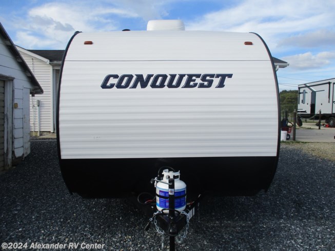 2022 Gulf Stream Conquest Super Lite 197BH - New Travel Trailer For Sale by Alexander RV Center in Clayton, Delaware features Refrigerator, 30 Amp Service, CO Detector, Power Awning, Roof Vent