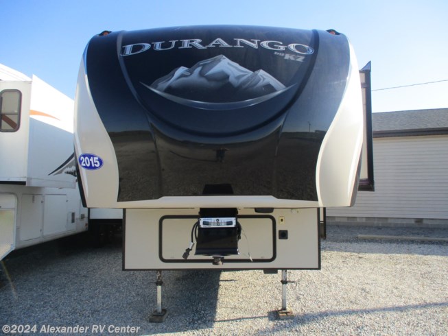 2015 K-Z Durango 27&#39; 1500 SERIES - Used Fifth Wheel For Sale by Alexander RV Center in Clayton, Delaware features Booth Dinette, Water Heater, TV, Non-Smoking Unit, Medicine Cabinet