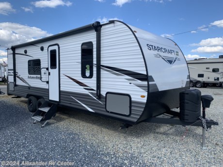 &lt;p&gt;**JUST REDUCED**SAVINGS OF $10,158!!** DOUBLE OVER DOUBLE BUNKS, BOOTH DINETTE, JACK-KNIFE SOFA, WALK-AROUND QUEEN BED, OUTSIDE SHOWER, OUTSIDE SPEAKERS, SOLID ENTRY STEPS, PASS-THRU STORAGE, POWER AWNING, POWER TONGUE JACK! ONE OF STARCRAFT&#39;S BEST SELLING FLOOR PLANS!&lt;/p&gt;