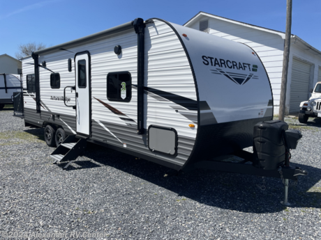 &lt;p&gt;**NEW ARRIVAL**STARCRAFT&#39;S BEST SELLING MODEL NOW IN A TOY HAULER FLOORPLAN! THESE NEW TOY HAULERS COME WITH A HEATED AND ENCLOSED UNDERBELLY, 10 CU FT 12-VOLT REFRIGERATOR, UPGRADED 15,000 BTU A/C, GAS/ELECTRIC WATER HEATER, 16 FT POWER AWNING AND UPGRADED ALUMINUM RIMS!&amp;nbsp;&lt;/p&gt;
