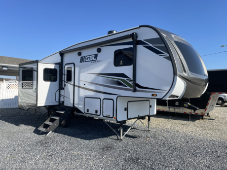 &lt;p&gt;&lt;strong&gt;LUXURY LITE-DUTY 5TH WHEEL!! 2 SLIDE OUTS, HEATED &amp;amp; ENCLOSED UNDERBELLY, POWER EVERYTHING, AUTO-LEVELING JACKS, THEATER SEATS, ISLAND KITCHEN W/ BAR, LOTS OF COUNTER SPACE, 12V REFRIGERATOR, PANTRY, WALK AROUND QUEEN BED AND LARGE BATHROOM! GREAT COUPLES 5TH WHEEL!&amp;nbsp;&lt;/strong&gt;&lt;/p&gt;