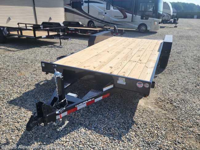 2025 CAM Superline P35CAM18CH 6'10X18 WOOD DECK CAR HAULER