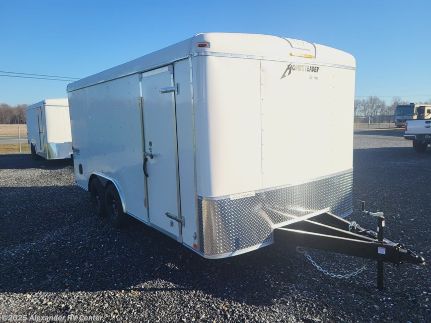 New 2025 Homesteader Challenger 8.5x16 W/ Ramp Door Package, 60&quot; Ext Tongue, 10K available in Clayton, Delaware