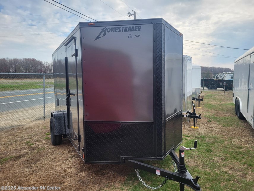 New 2025 Homesteader Intrepid 6X12 W/Ramp Door Pkg, Blackout Pkg, Stab Jacks available in Clayton, Delaware