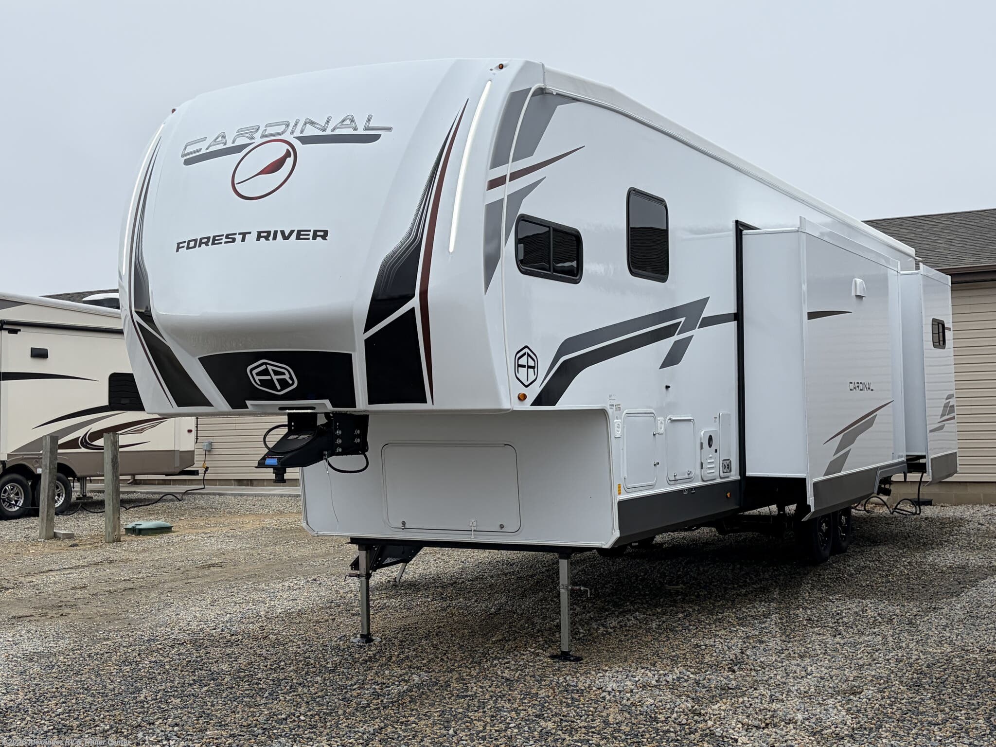 2026 Forest River Cardinal 36FUN - New Fifth Wheel For Sale by Alexander RV & Trailer Center in Clayton, Delaware features Solar Panel, Tankless Demand Gas Water Heater, Power Roof Vent, Roof Vents, CO Detector