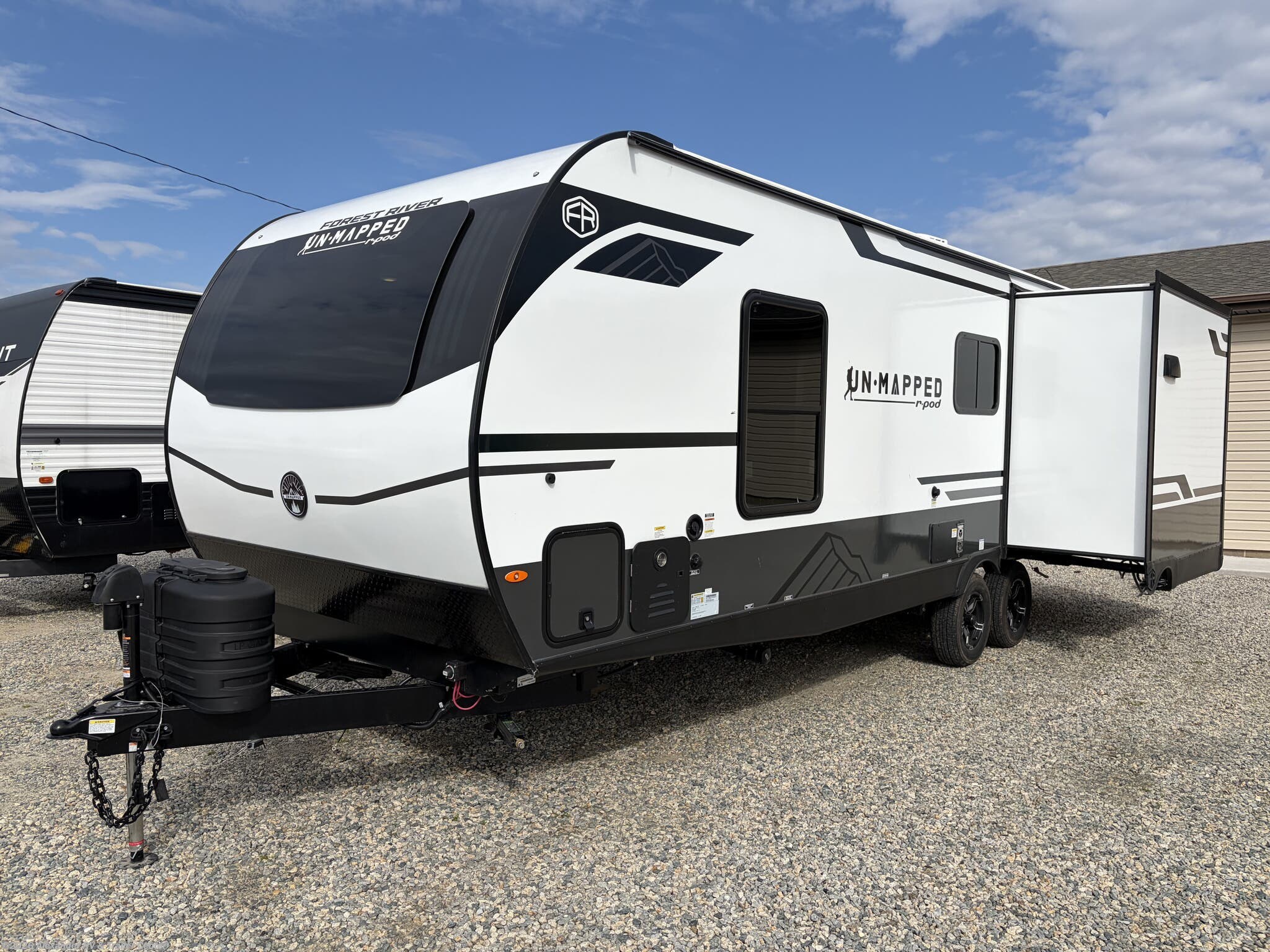 2026 Forest River R-Pod Un-Mapped 25RL - New Travel Trailer For Sale by Alexander RV & Trailer Center in Clayton, Delaware features Pass Thru Storage, External Shower, Power Hitch Jack, Alloy Wheels, Converter