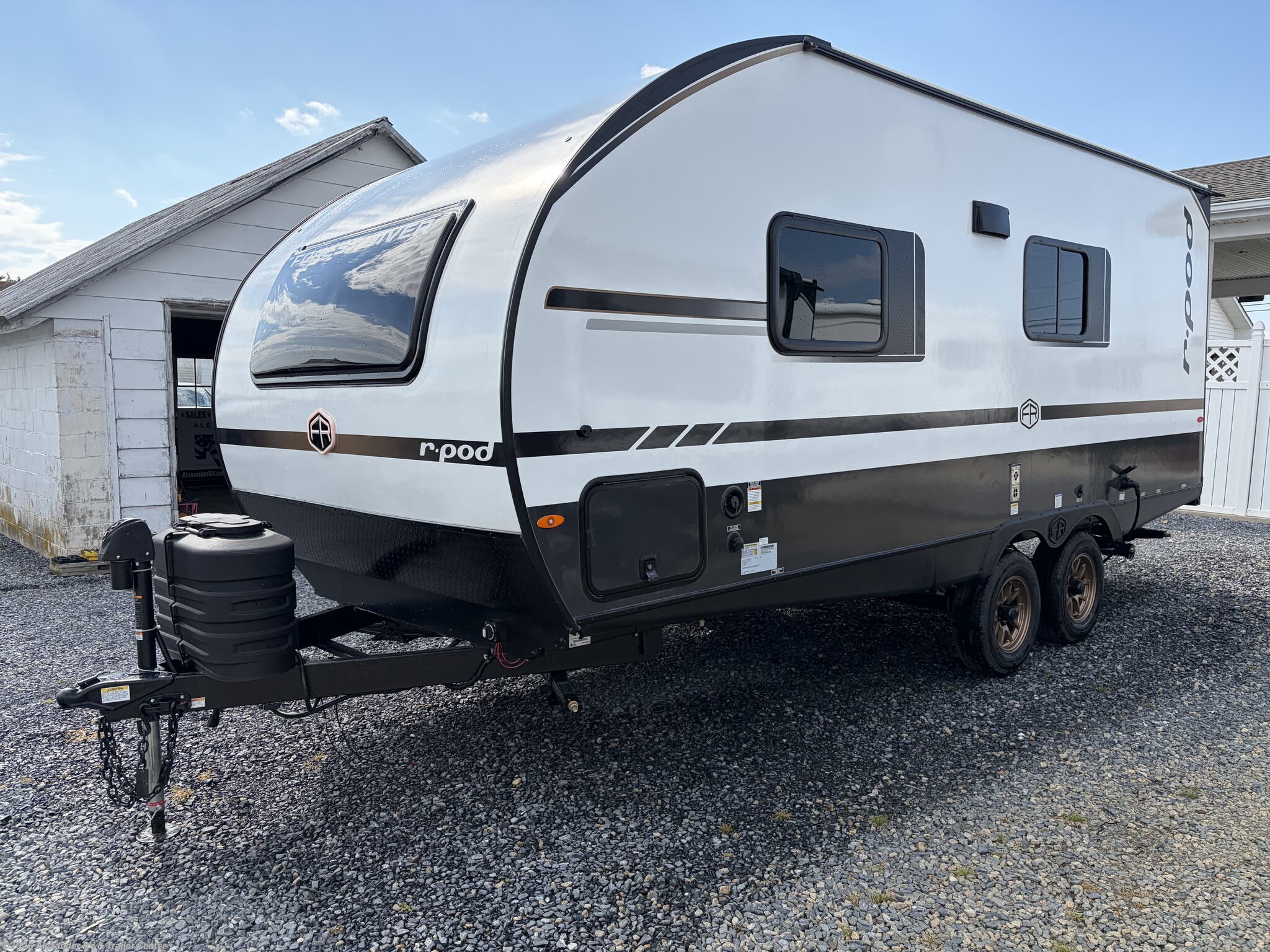 2026 Forest River R-Pod RP-197 - New Travel Trailer For Sale by Alexander RV & Trailer Center in Clayton, Delaware features Diamond Shield Paint Protection Film, Black Tank Flush, 30 Amp Service, Microwave, Fiberglass Sidewalls