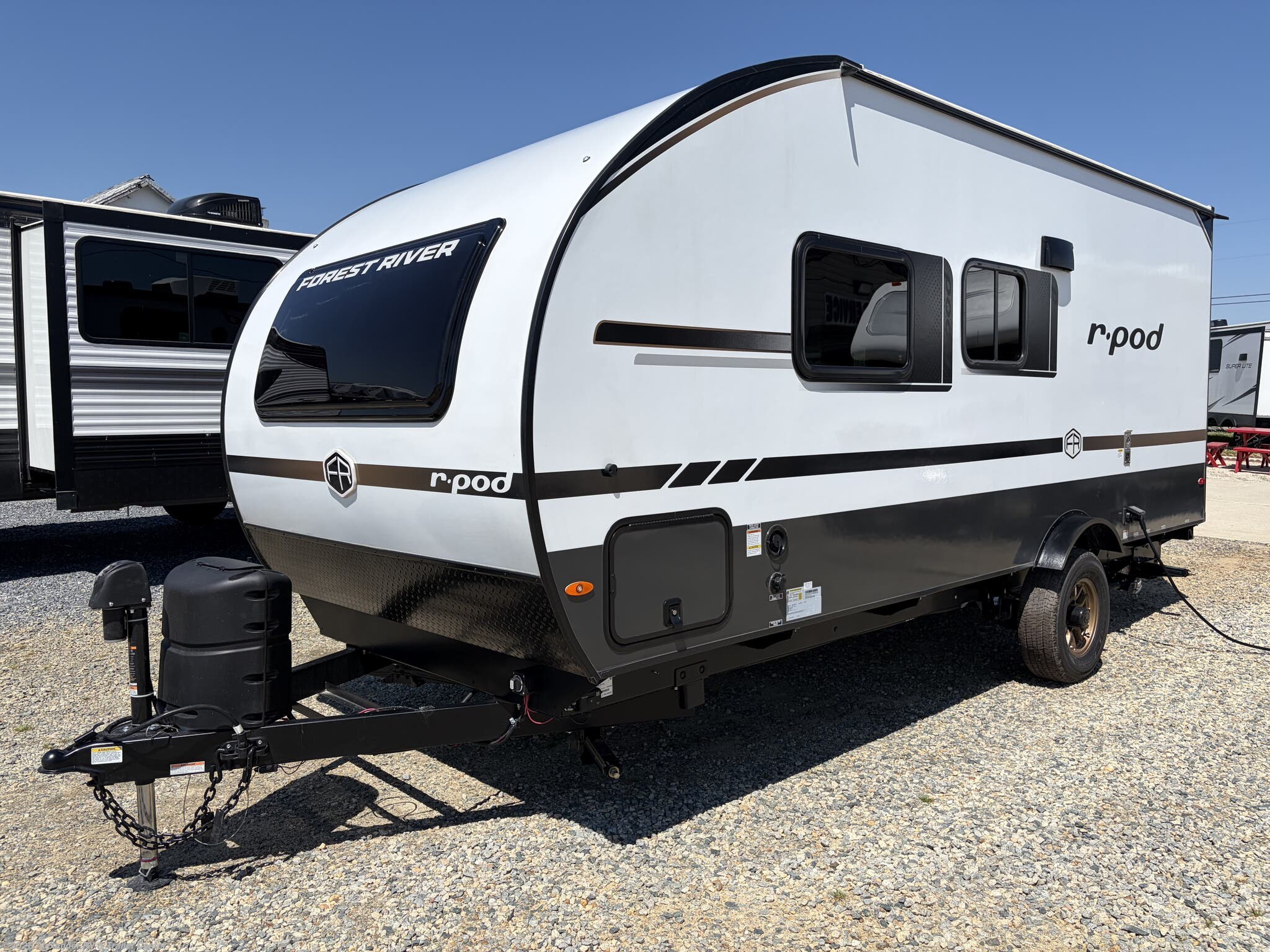 2026 Forest River R-Pod RP-192 - New Travel Trailer For Sale by Alexander RV & Trailer Center in Clayton, Delaware features Alloy Wheels, Exterior Speakers, Spare Tire Kit, Heated Underbelly, Azdel Composite Panels