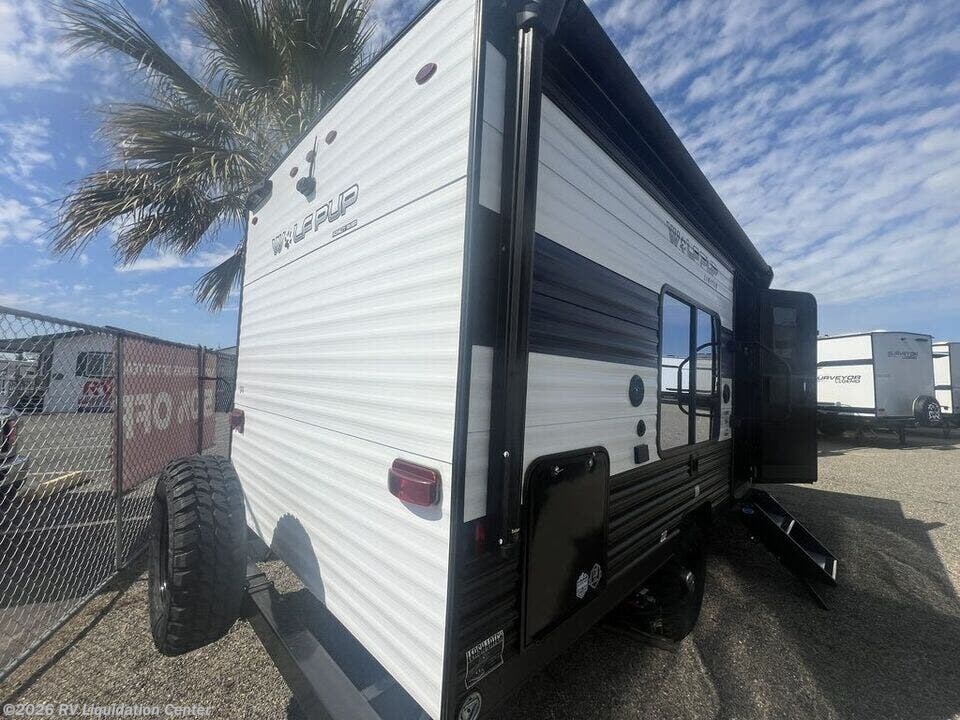 2024 Forest River Wolf Pup 16FQW - Used Toy Hauler For Sale by RV Liquidation Center in Madera, California